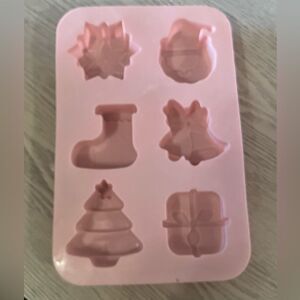 Pink Holiday Silicone Crafting Mold